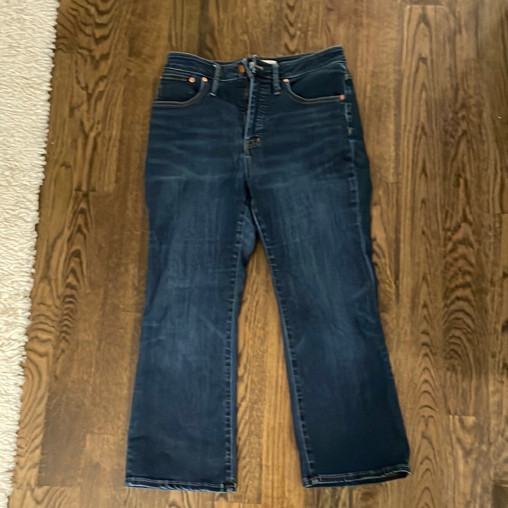 Madewell Curvy Cali Demi Boot jeans